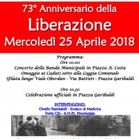 25 aprile 2018